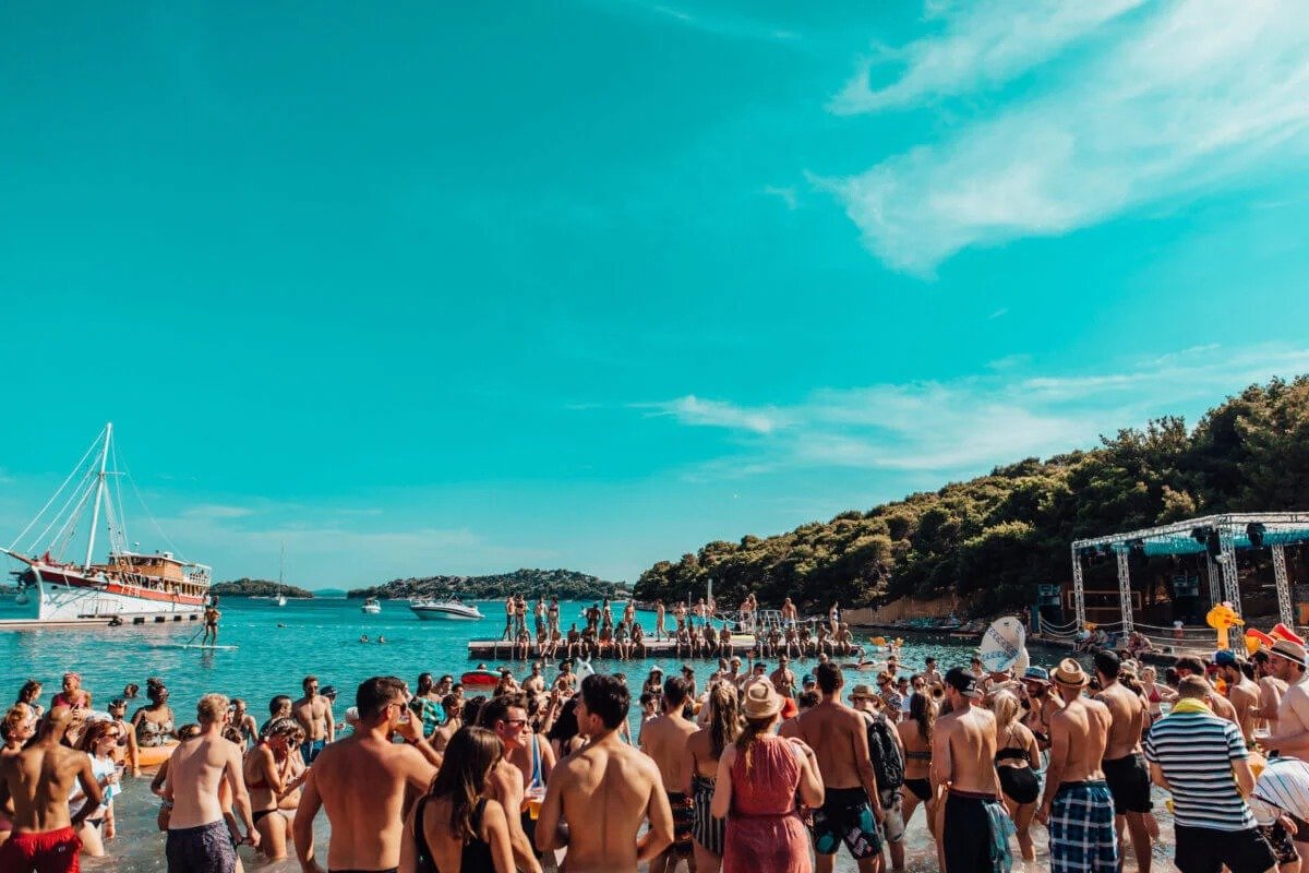 Terminal V Croatia The Garden Tisno Adriatic coast beach festival
